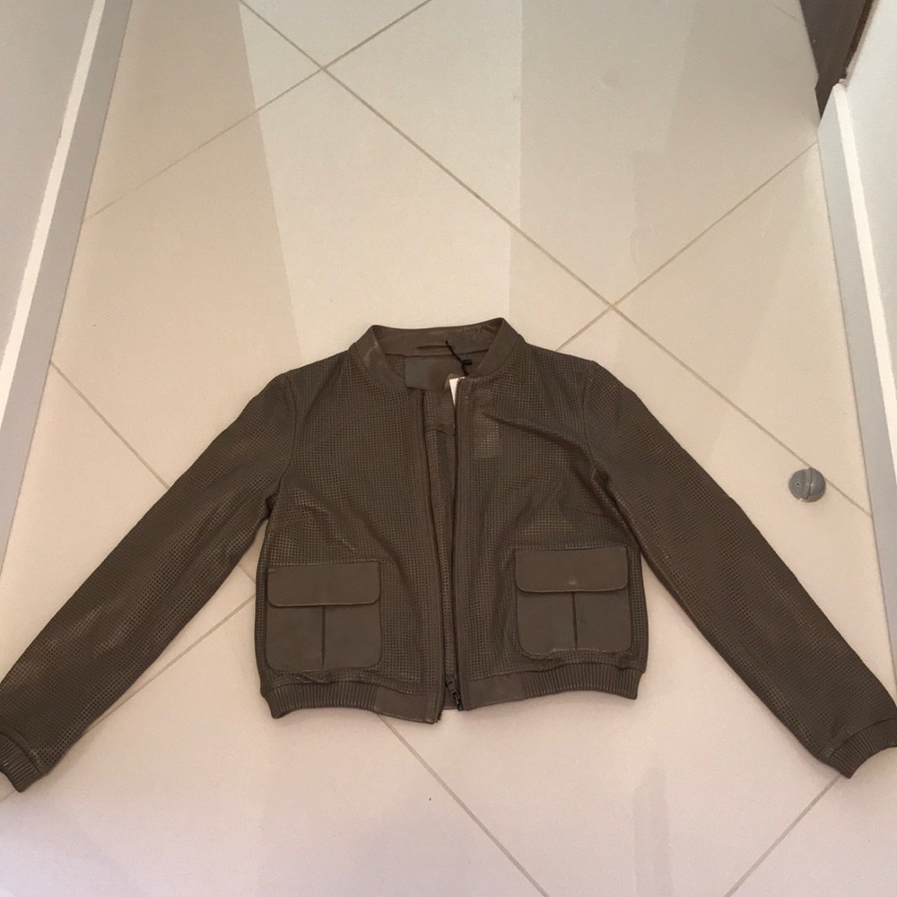 Genuine Leather Jacket - BRAND NEW - Size small